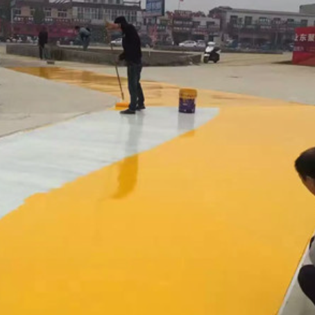 昆玉彩色路面喷涂翻新的使用寿命多长